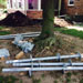 Installation of Helical Piers for Foundations - Grand Blanc, MI